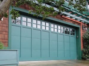 Painting garage doors